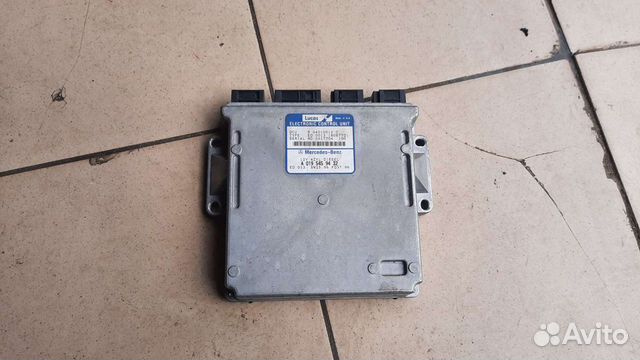 Блок управления двигателем w210 e-klass