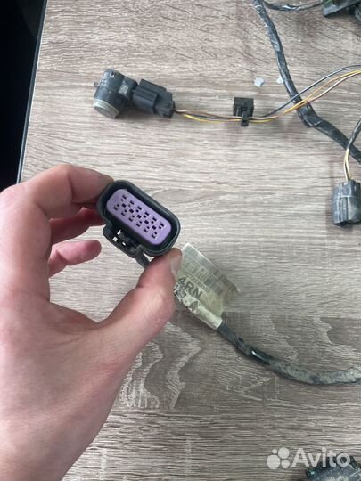 Проводка заднего бампера opel astra J парктроник