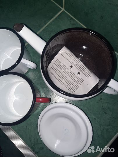 Набор чайник и кружки