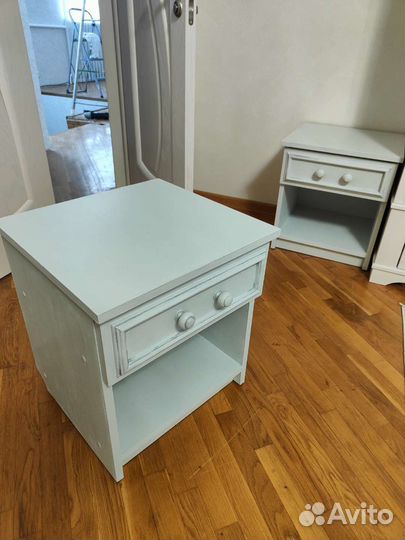 Тумбочка прикроватная, шпон, отдавалась в покраску