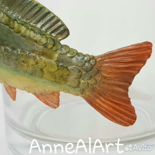 Кружка с рыбой карп подарочная чашка для рыбака