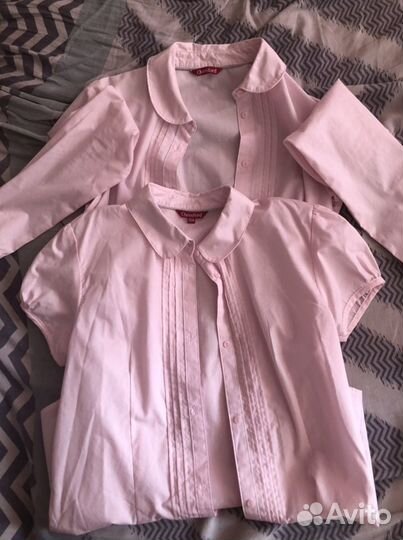 Блузки школьные повседневные