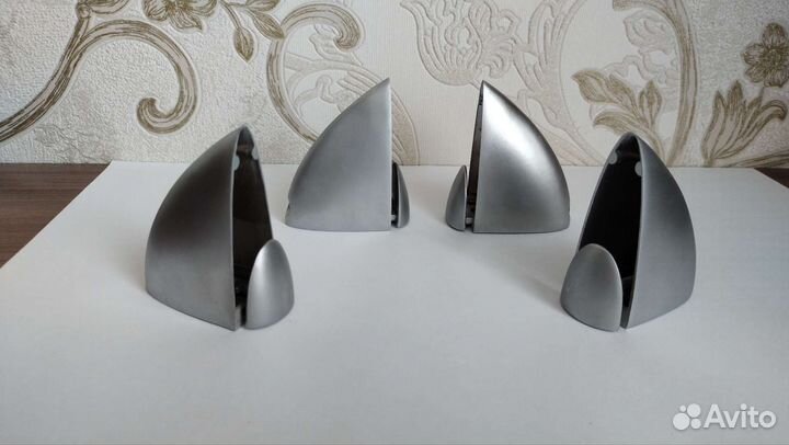 Кронштейн для стеклянных полок (пара)