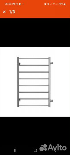 Полотенцесушитель водяной новый