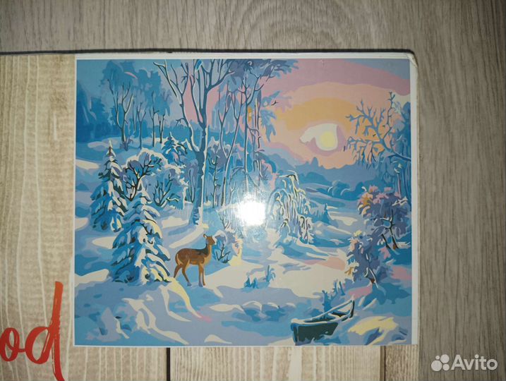 Новая картина для рисования по номерам