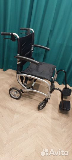 Инвалидная коляска складная бу