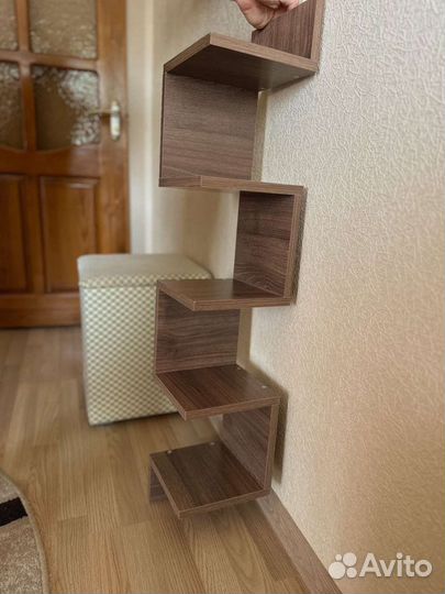 Полка настенная деревянная