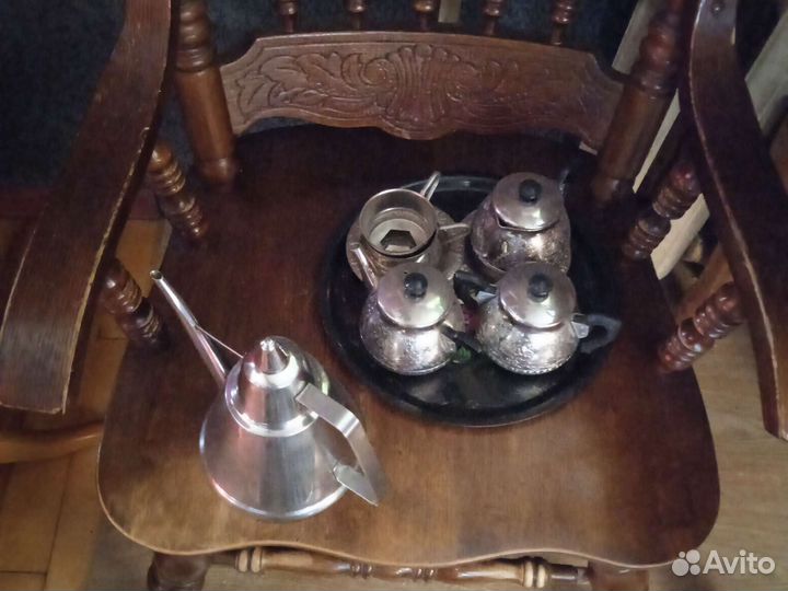 Набор чайный и заварник старинные