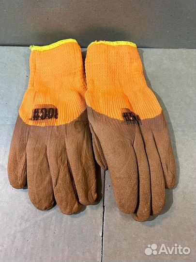 Перчатки акриловые утепленные рабочие