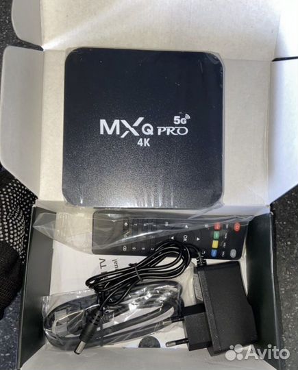 Смарт приставка TV Box MXQ pro 4K android TV