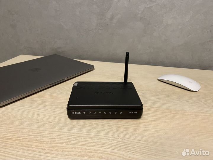 Wi-Fi роутер D-Link DIR-300 C1 (без блока питания)
