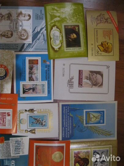 Марки СССР. Блоки