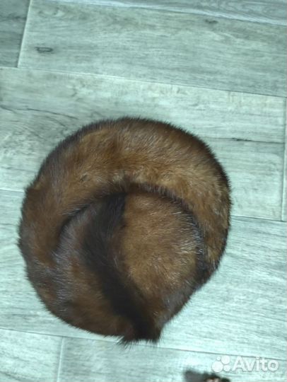 Шапка норковая женская