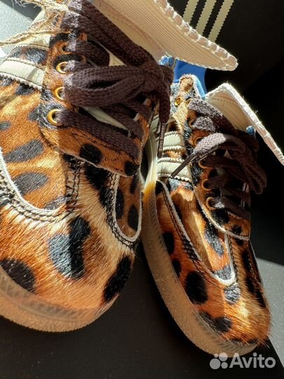 Adidas Samba Wales Bonner Leopard