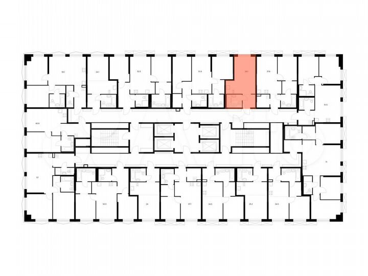 Квартира-студия, 24,1 м², 19/31 эт.