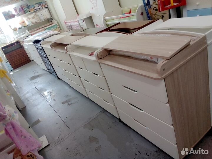 Детская мебель Комод пеленальный в ассортименте