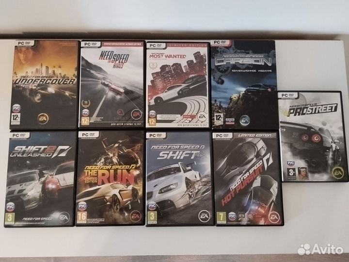 Need for Speed серия игр