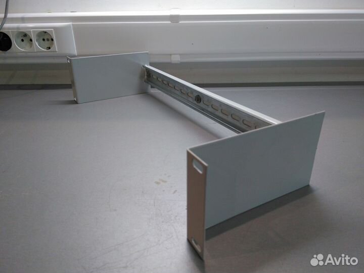 Кронштейн 2U Din-рейка 2 шт для серверного шкафа