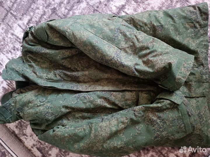 Военная форма. Ватные штаны и бушлат