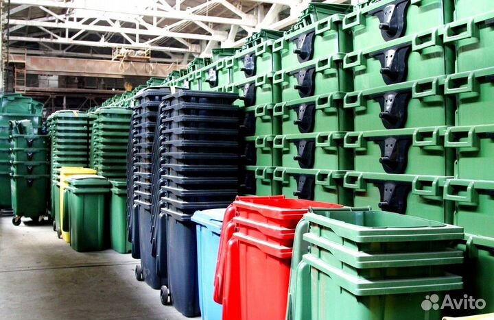 Пластиковый контейнер 1100л. Арт. 54429