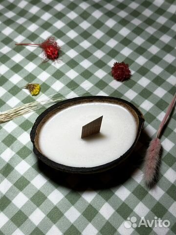 Ароматическая свеча ручной работы