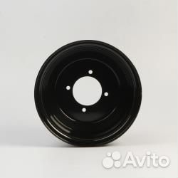 Диск R8 передний 4-отв, черный (с отверстиями для