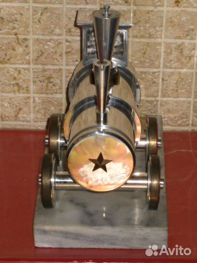 Паровоз Тепловоз Модель Макет Космос Союз-Аполлон