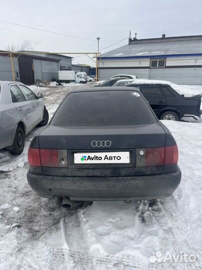 Audi 80 2.0 МТ, 1993, битый, 400 000 км