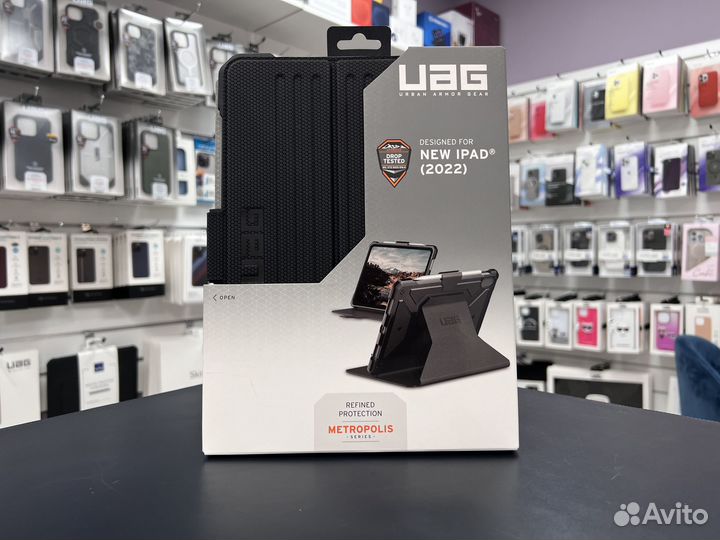 Чехол UAG Metropolis для iPad 10.9 (Black)