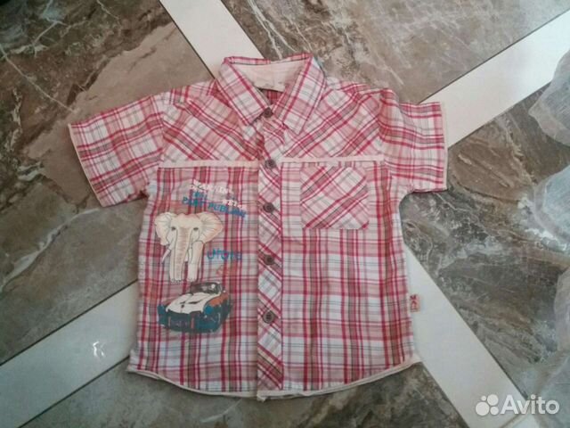 Рубашка детская для мальчиков