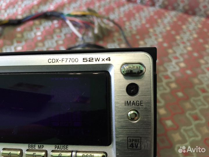 Продается CD/MP3-ресивер Sony CDX-F7700 из Японии