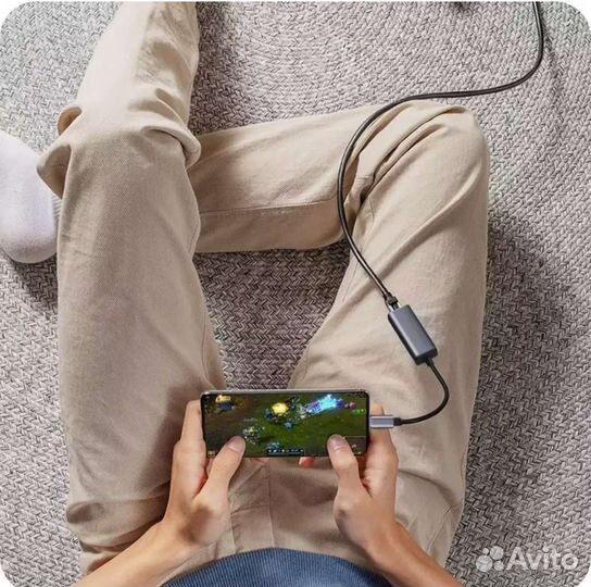 Внешняя сетевая карта Type-C to LAN RJ45