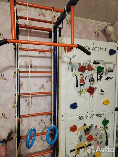 Детская шведская стенка бу