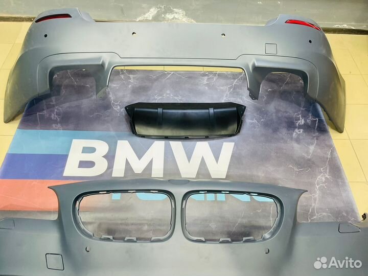 Комплект обвеса BMW F10 M Look в сборе под окрас