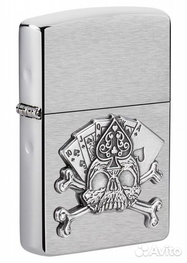 Zippo 49293 49536 Skull Emblem Design