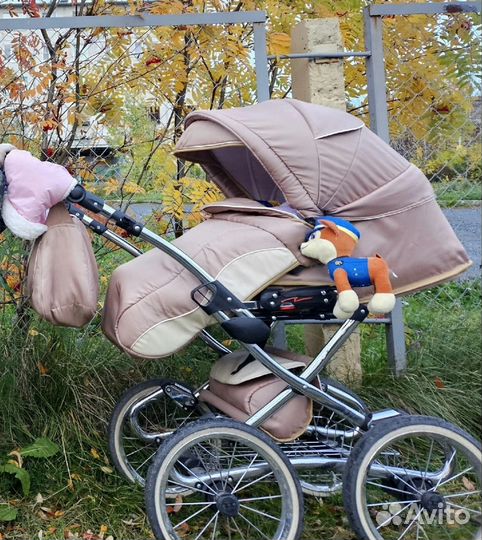 Коляска 2 в 1 бу
