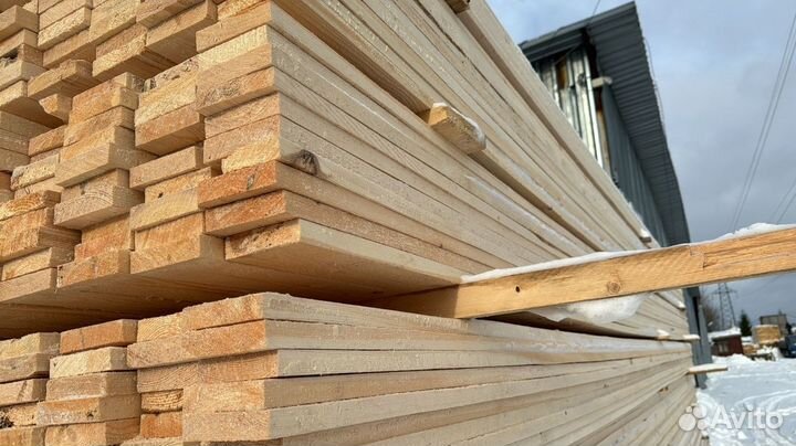 Доска обрезная 50х100х6000