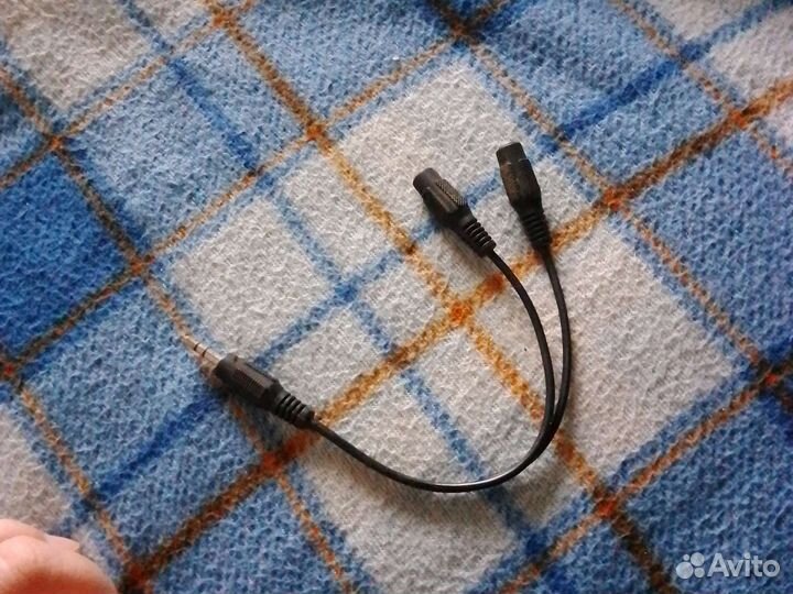 Аудио кабель разветвитель, Aseline, 3.5 jack