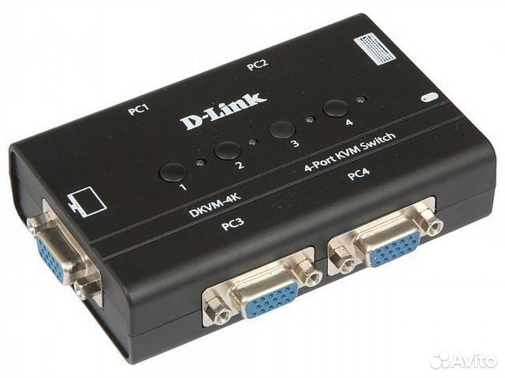 KVM переключатель D-Link dkvm-4K/B2