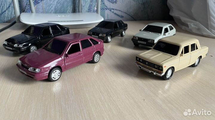 Игрушечные модельки ваз 2106 21099 2114 2108