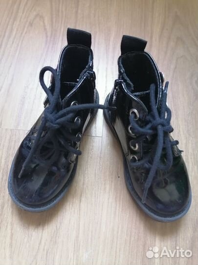 Ботинки демисезонные для девочки zara