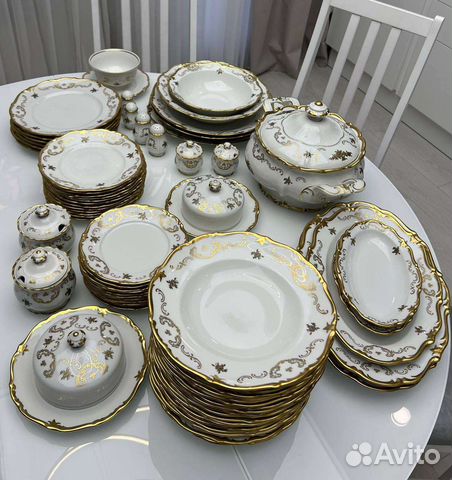 Столовый сервиз костяной фарфор купить в Челябинске | Товары для дома и ...