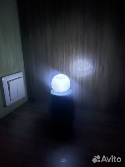 Новый ночник голубого цвета