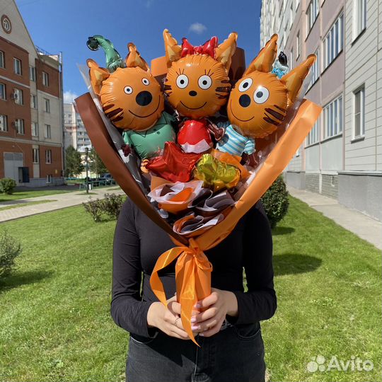 Букет из воздушных шаров