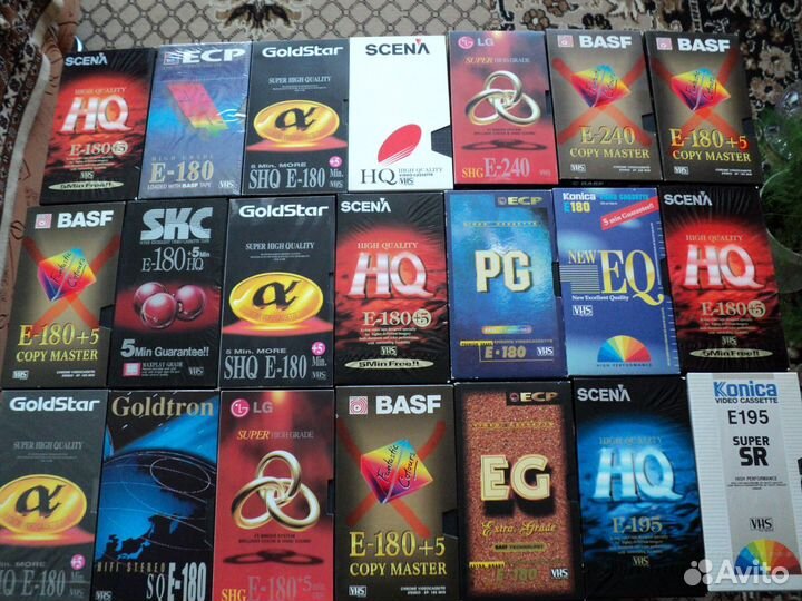 Кассеты VHS