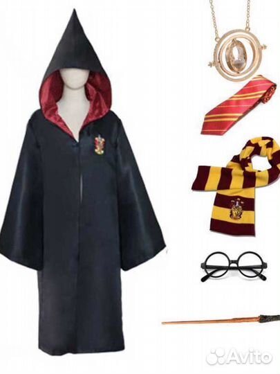 Мантия Плащ Гарри Поттер Гриффендор