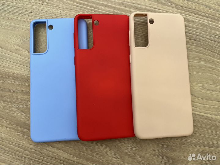 Чехол силиконовый на Samsung S21 Plus
