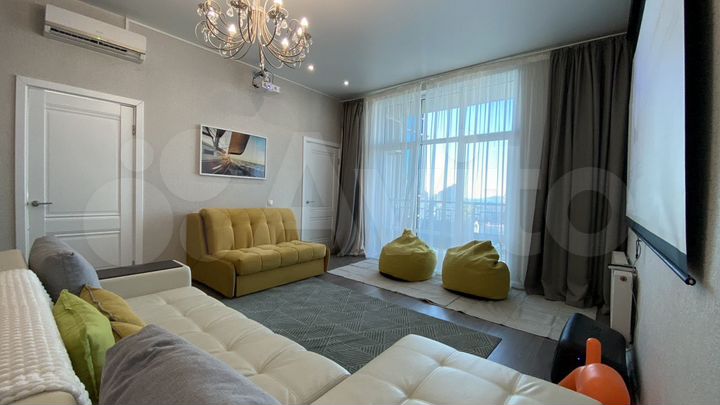 2-к. квартира, 120 м², 24/25 эт.