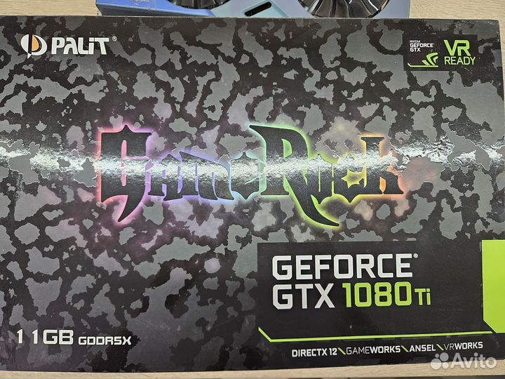 Видеокарта Palit gtx 1080ti Gamerock