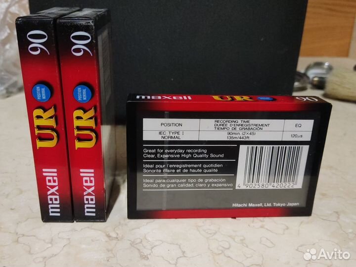 Аудиокассеты maxell
